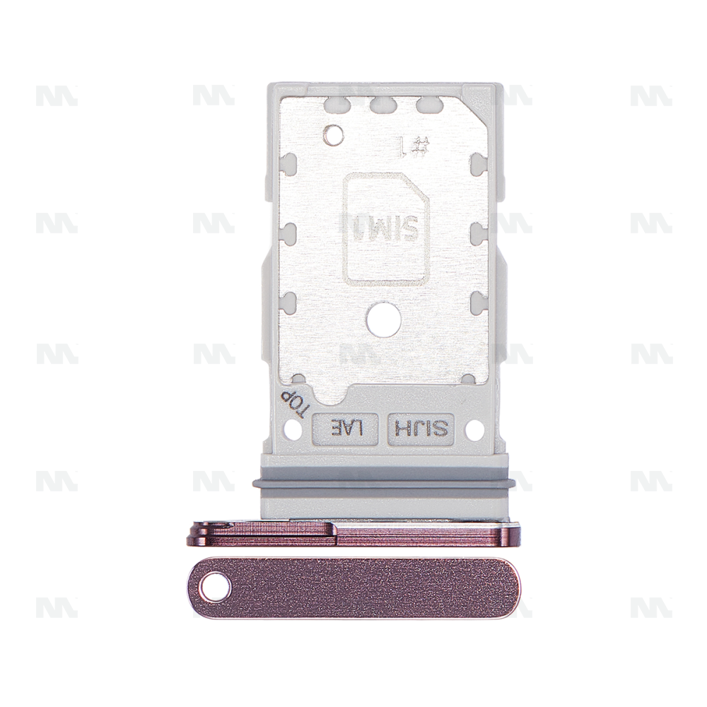 Samsung Galaxy S22 Ultra S908B Sim Card Holder Burgundy OEM