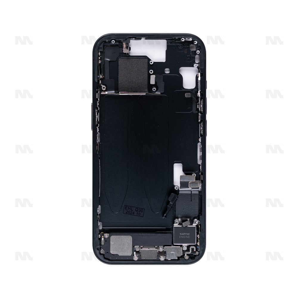 For iPhone 15 Middle Frame Black