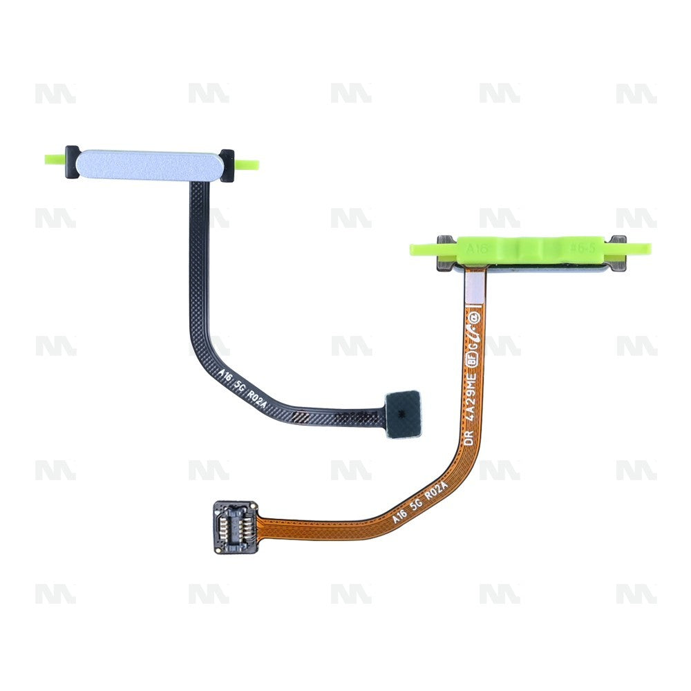 Samsung Galaxy A16 5G A166B Fingerprint Sensor Flex Light Gray OEM