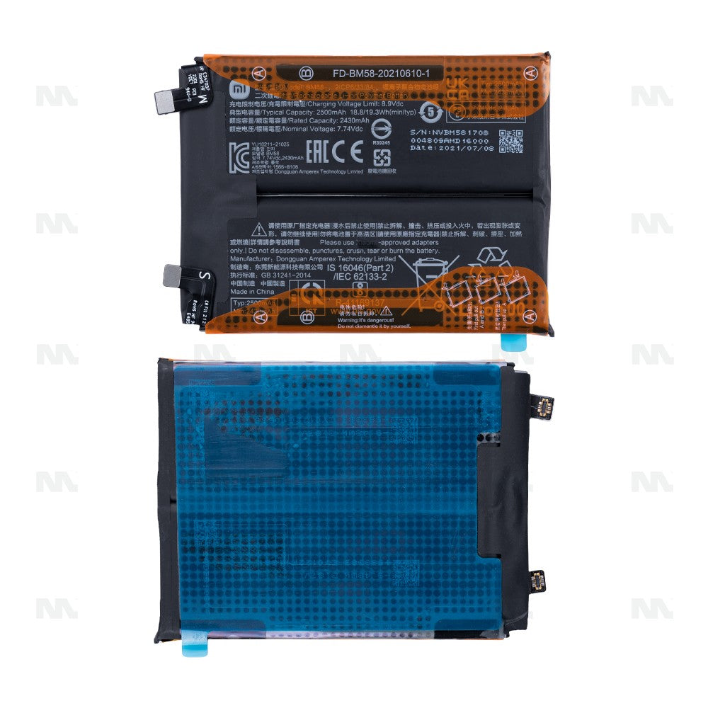 Xiaomi 11T Pro Battery BM58 OEM