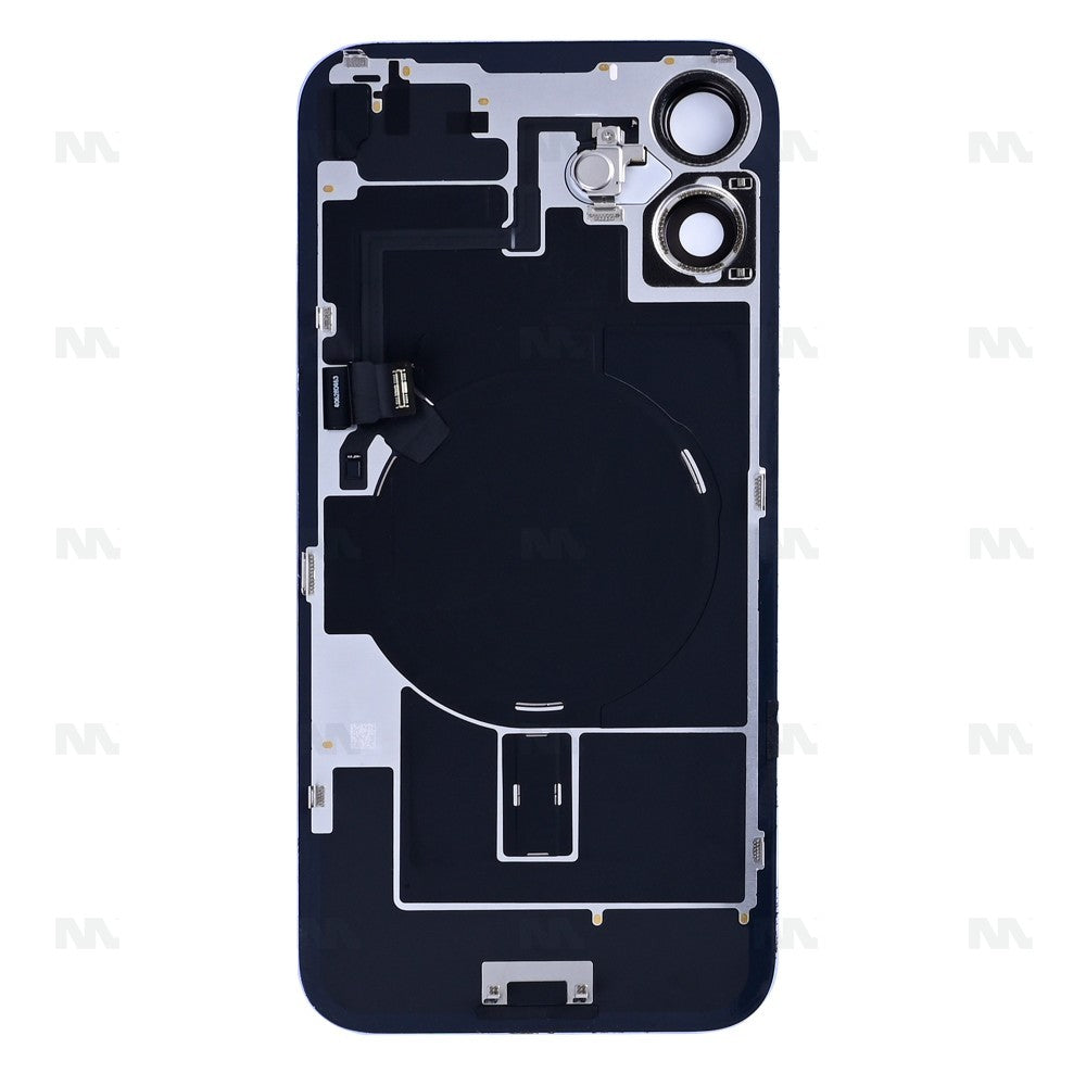 For iPhone 16 Plus Extra Glass With NFC, Enlarged Camera Frame Ultramarine Pulled