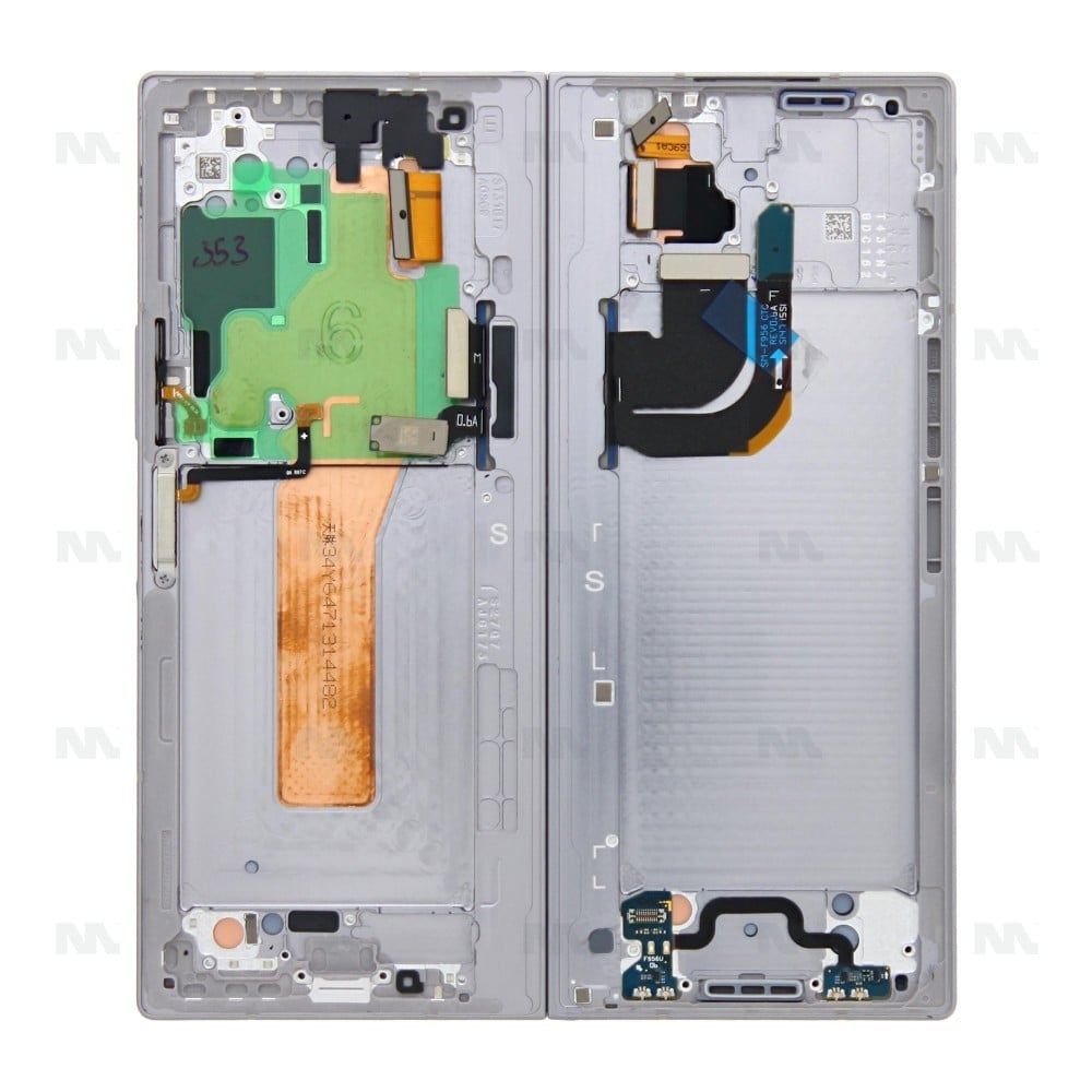 Samsung Galaxy Z Fold6 F956B Display And Digitizer With Frame Silver Shadow Service Pack