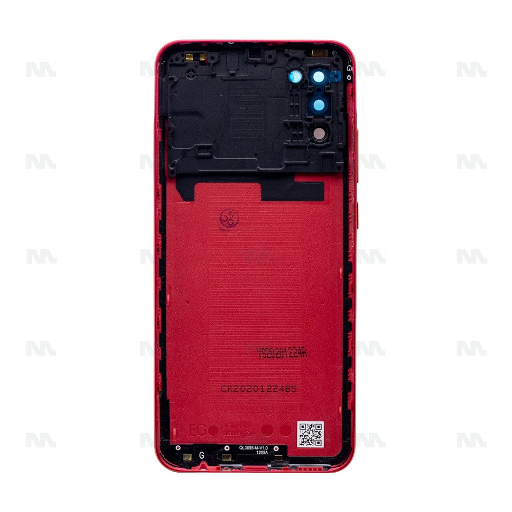 Samsung Galaxy A02s A025F Back Cover With Lens Red OEM