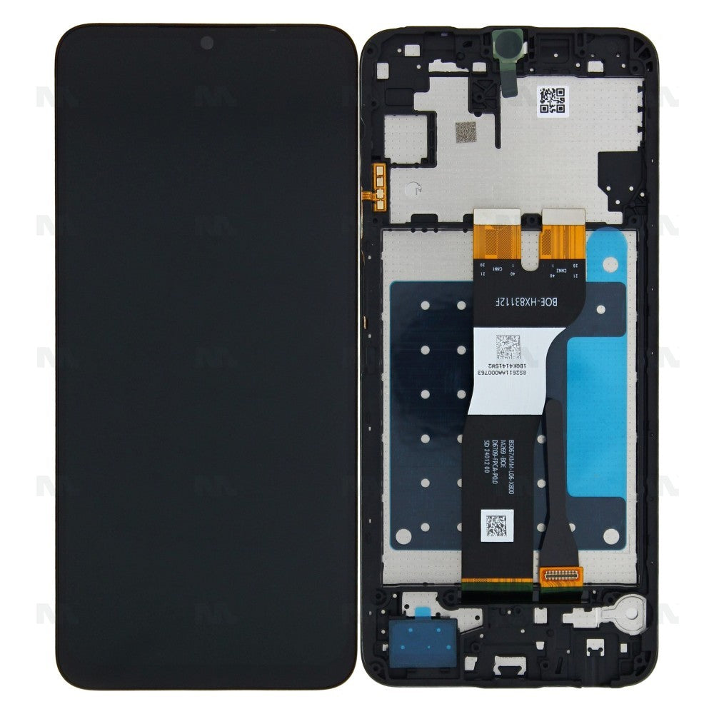 Samsung Galaxy A05s A057F Display And Digitizer With Frame Black Full OEM