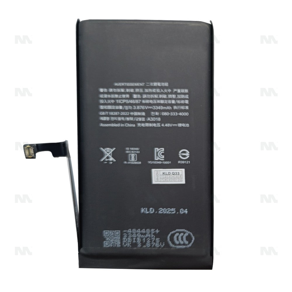 For iPhone 15 Run Diagnostics Battery OEM