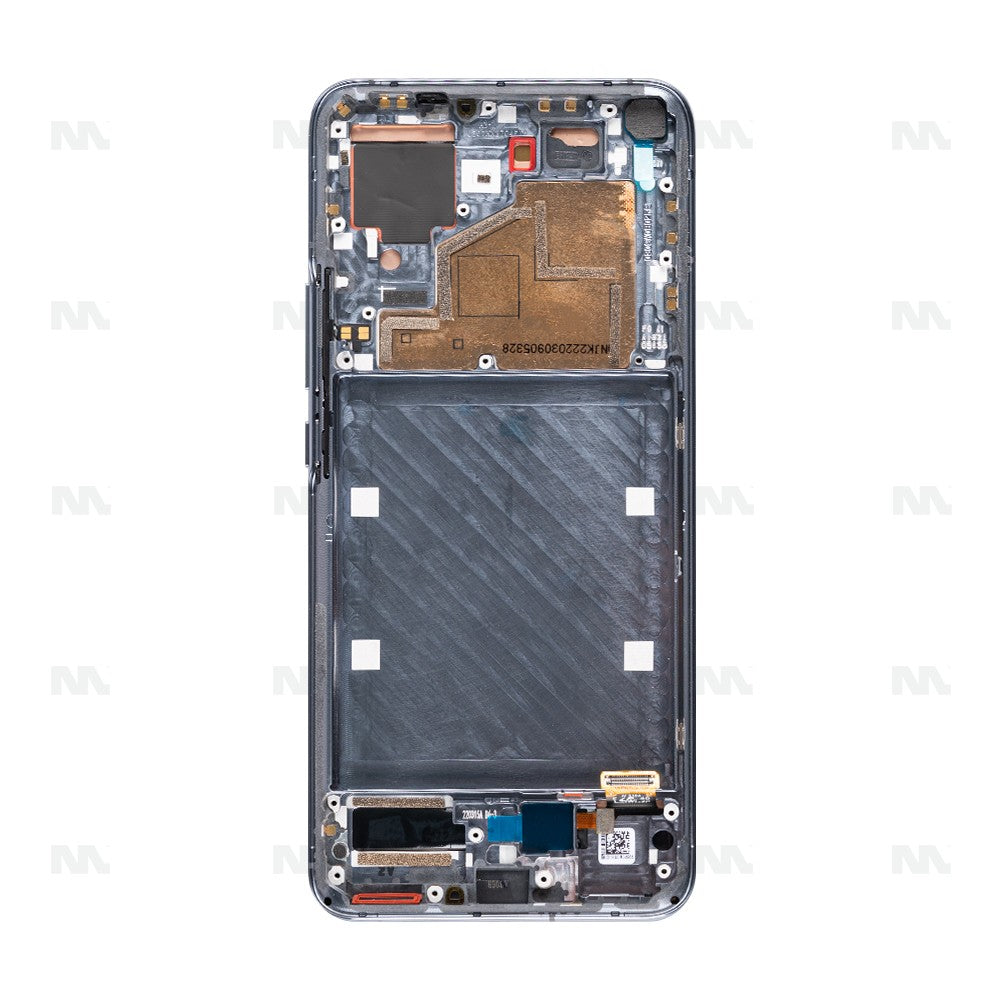 Xiaomi Mi 11 5G (M2011K2C, M2011K2G) Display And Digitizer With Frame Midnight Gray OEM
