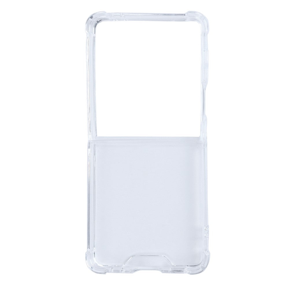 Rixus Anti-Burst Case For Samsung Galaxy Z Flip 7 Transparent