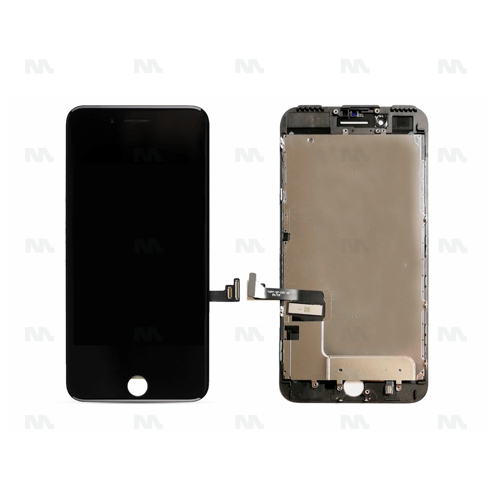 Tela Preta Compatível para iPhone 7 Plus Peça de Substituição