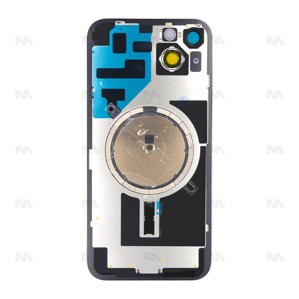 Vidro Extra Para iPhone 14 Plus Roxo Moldura Ampliada Câmera Peça Sobressalente