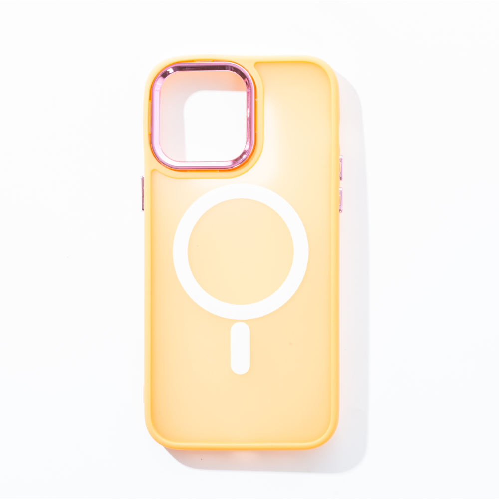 Magnetic Case For iPhone 12/ 12 Pro - Orange