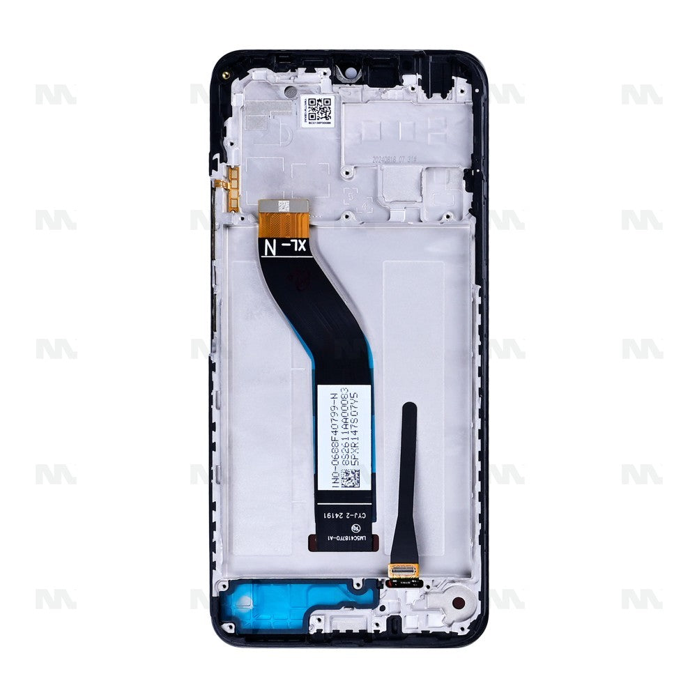Xiaomi Redmi 14C 4G. 14C 5G, Poco C75 Display And Digitizer With Frame Midnight Black Service Pack