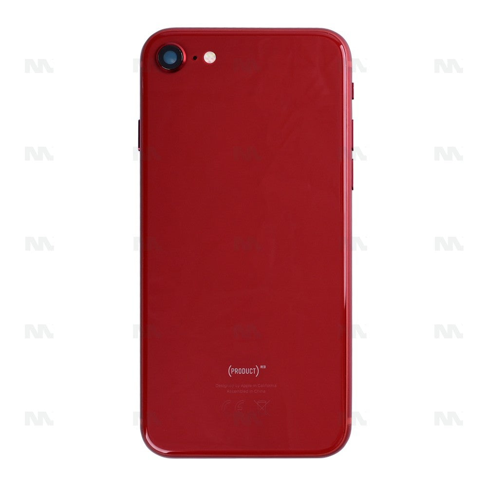 For Apple iPhone 8 Housing With Small Parts Red Compatible
