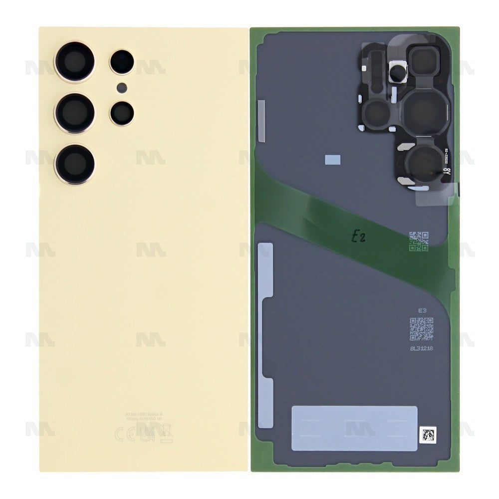 Samsung Galaxy S24 Ultra S928B Back Cover With Lens Titanium Original