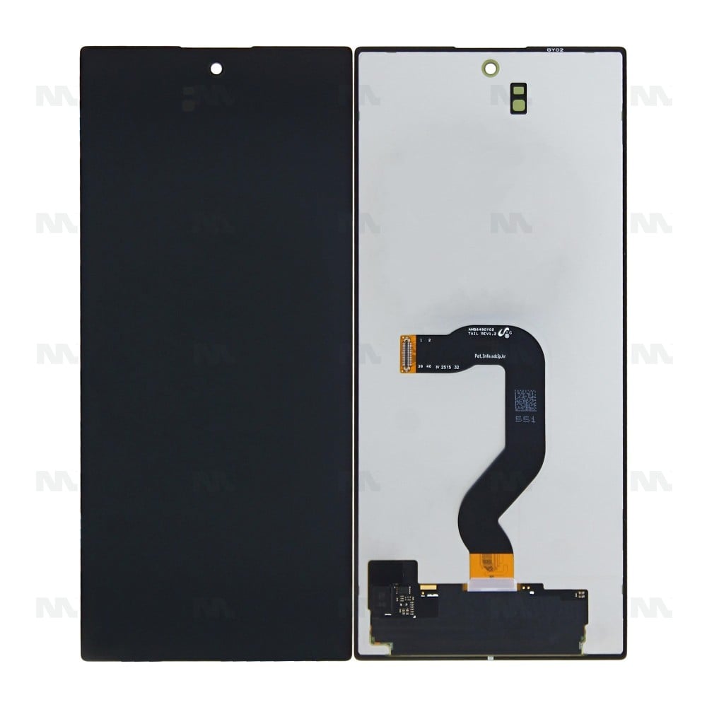 Samsung Galaxy Z Fold7 F966B Sub Display And Digitizer Black Service Pack