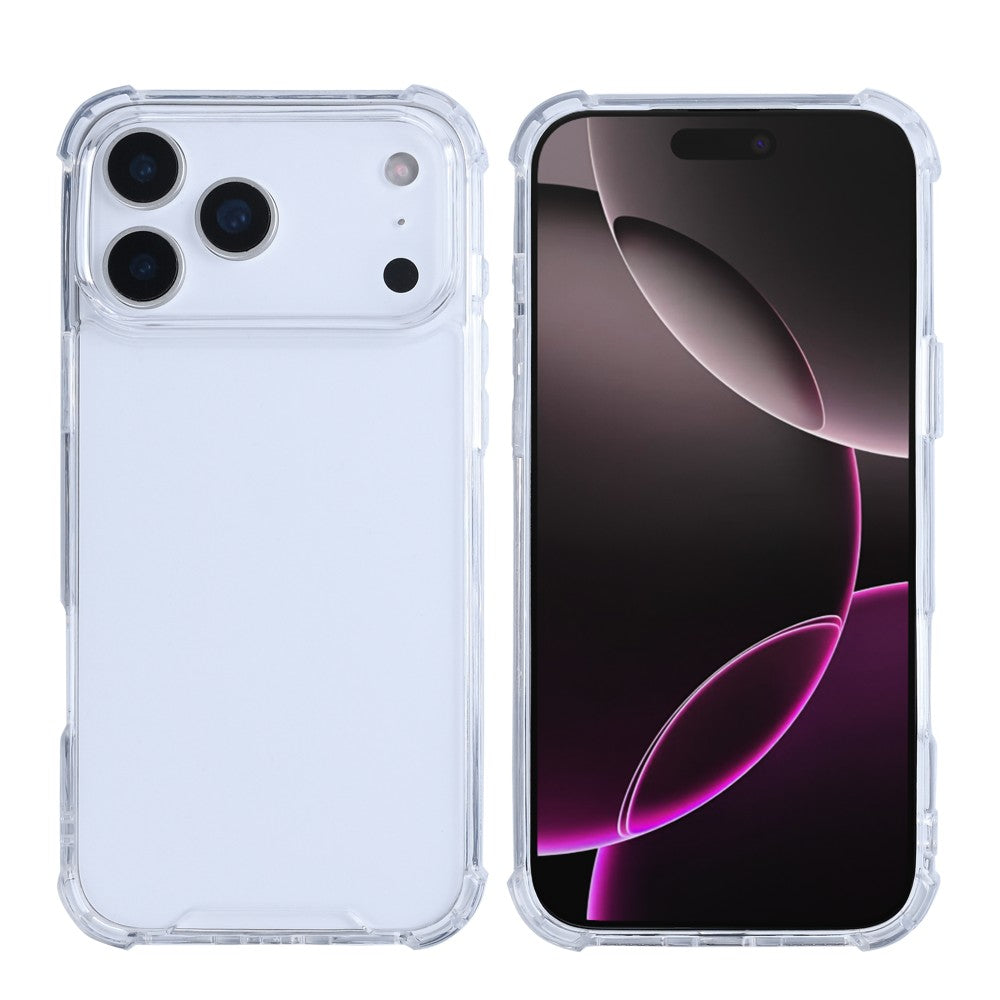 Rixus Anti-Burst Case For Apple iPhone 17 Pro Transparent