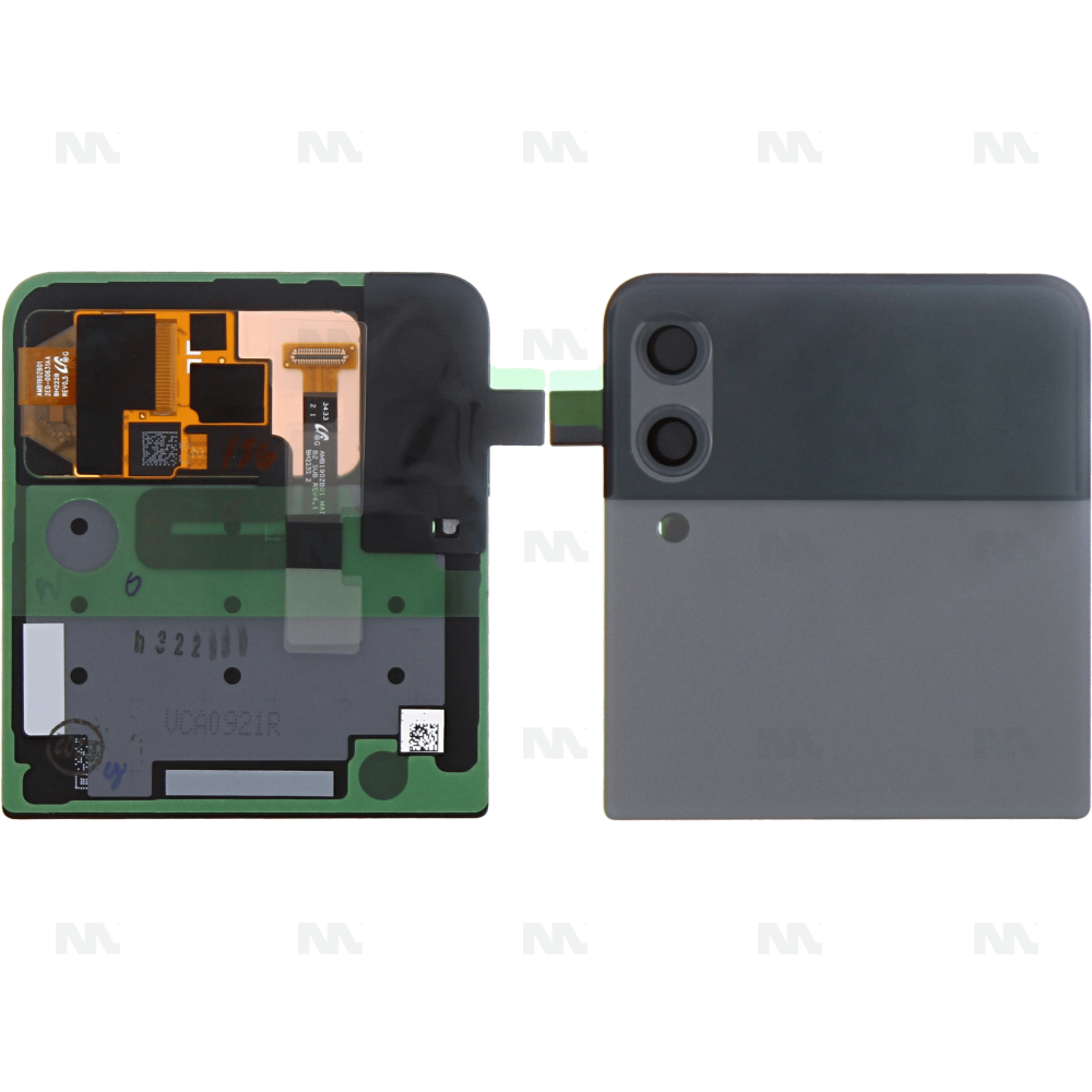 Samsung Galaxy Z Flip 3 (SM-F711B) Battery Cover + Outer LCD (GH97-26773G) - Grey