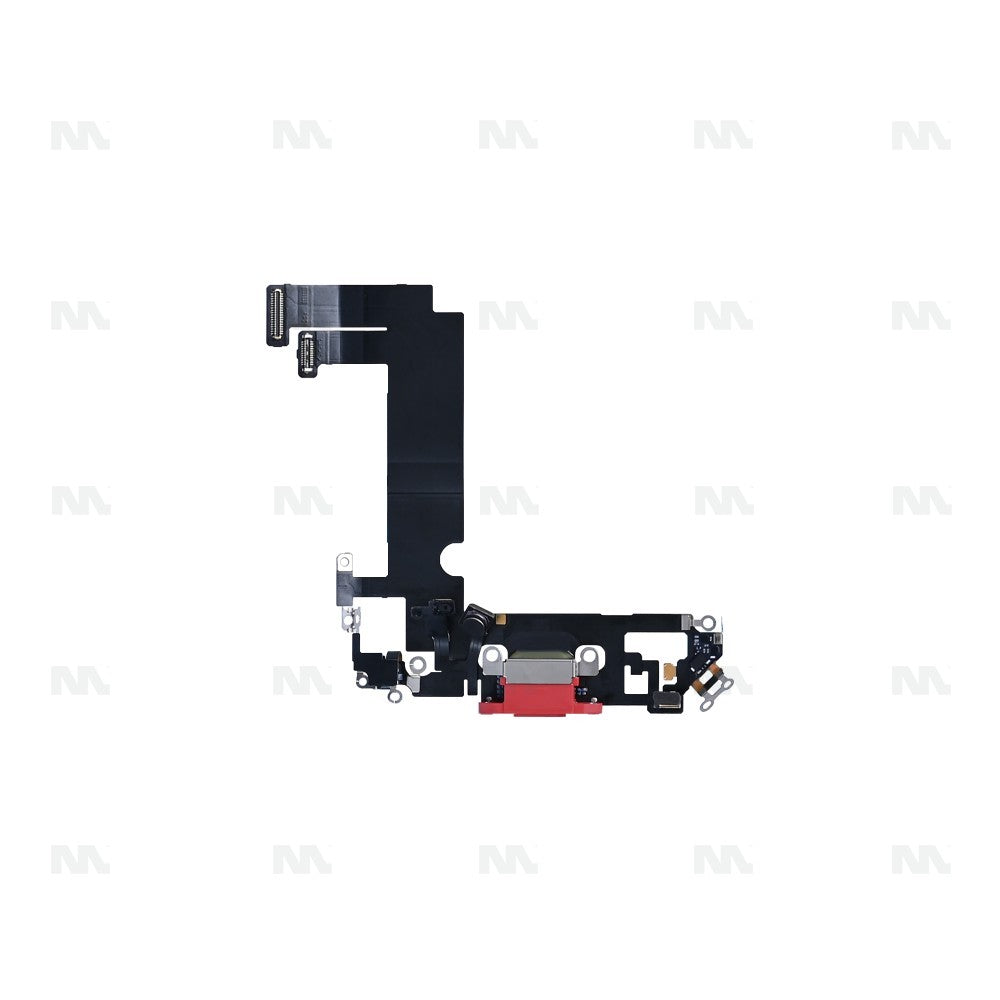 Nappe Flex de Charge Système pour Apple iPhone 12 Mini Rouge - Pièce de Rechange, Câble Flex