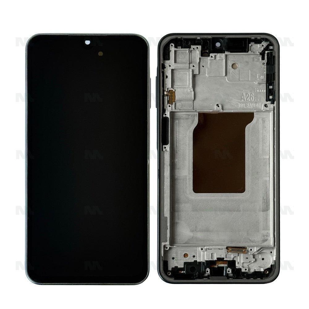 Samsung Galaxy A26 A266B Display And Digitizer With Frame Black Soft-OLED