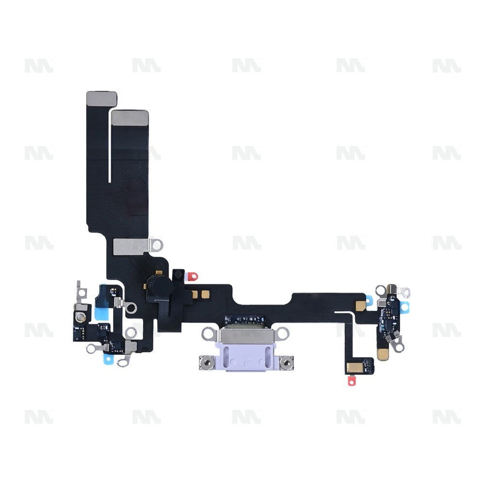 Cavo Flex di Ricarica Sistema per Apple iPhone 14 Viola - Ricambio OEM