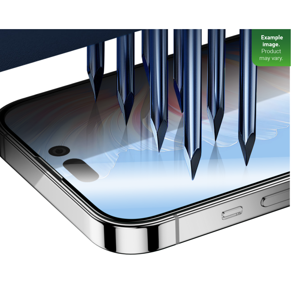 Rixus Clear HD Full Curved Edge Tempered Glass For Apple iPhone 14 Pro