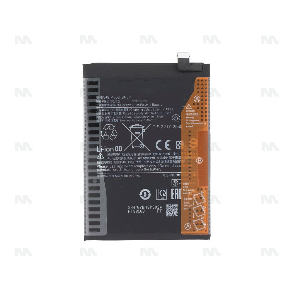 Batteria Xiaomi Redmi Note 13 BN5P Ricambio OEM Originale