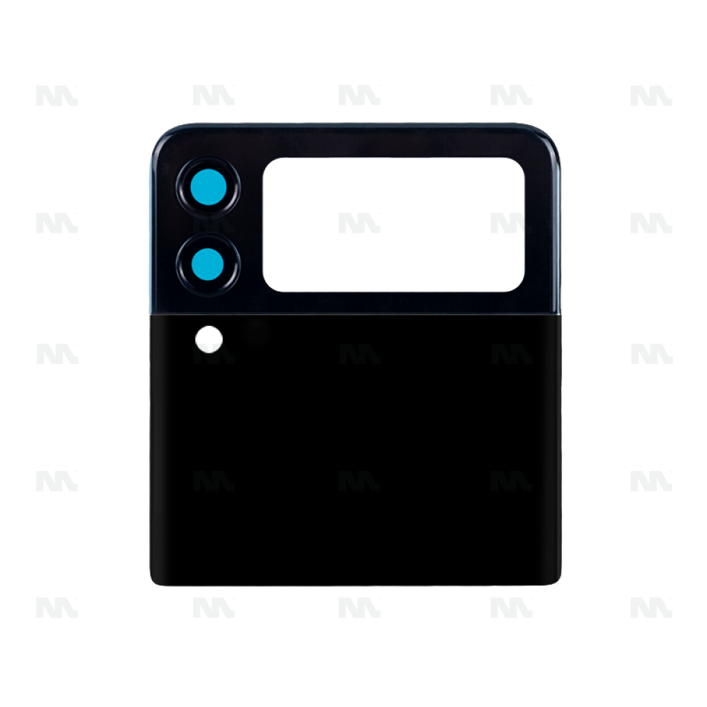 Samsung Galaxy Z Flip3 F711B Back Cover Top With Lens Phantom Black OEM
