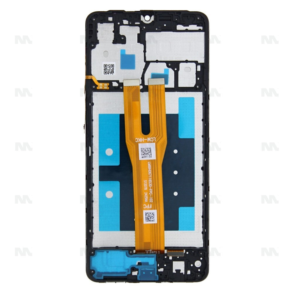 Samsung Galaxy A06 A065F Display And Digitizer With Frame Black OEM