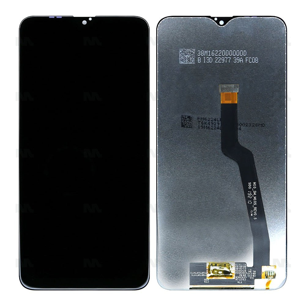 Samsung Galaxy A10 A105F, M10 M105F Display And Digitizer Without Frame Black OEM