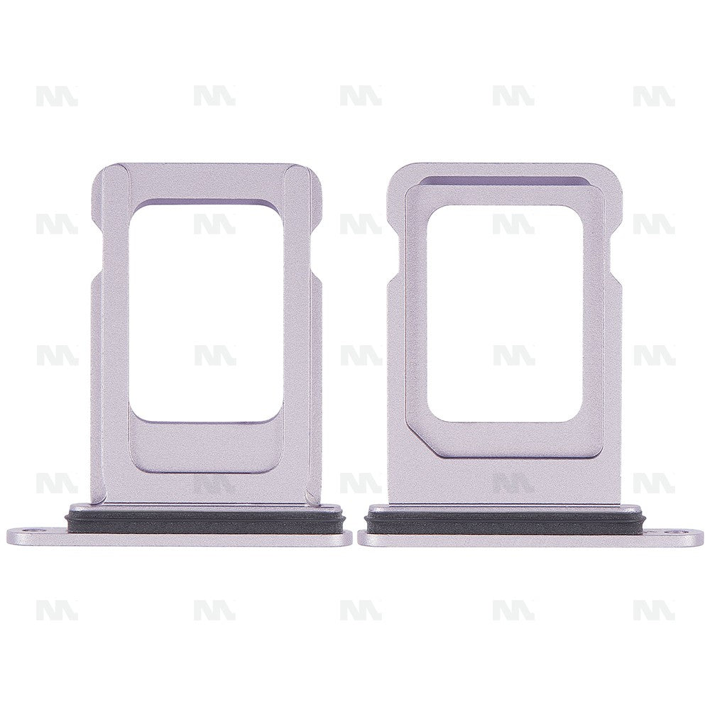 Supporto Scheda SIM Apple iPhone 14 Viola - Ricambio Originale, Parte di Sostituzione