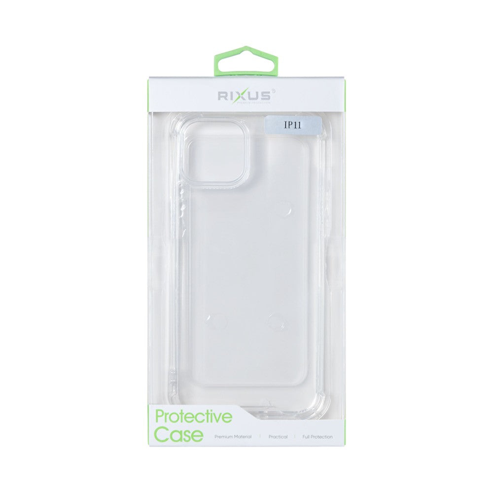 Rixus Anti-Burst Case For Apple iPhone 11 Transparent
