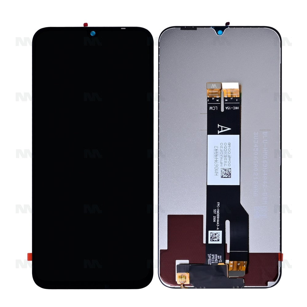 Écran et Digitizer Xiaomi Redmi 15C 4G / 5G, Poco C85 4G Sans Cadre Noir Pièce de Rechange OEM