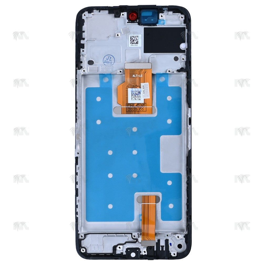 Honor X7c (ALT-LX2) Display And Digitizer With Frame Midnight Black OEM