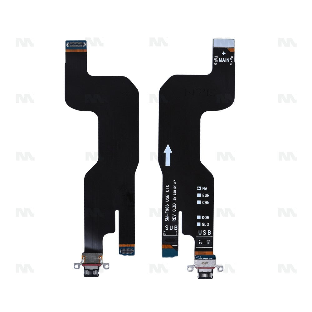 Samsung Galaxy Z Fold7 F966B System Charging Flex OEM