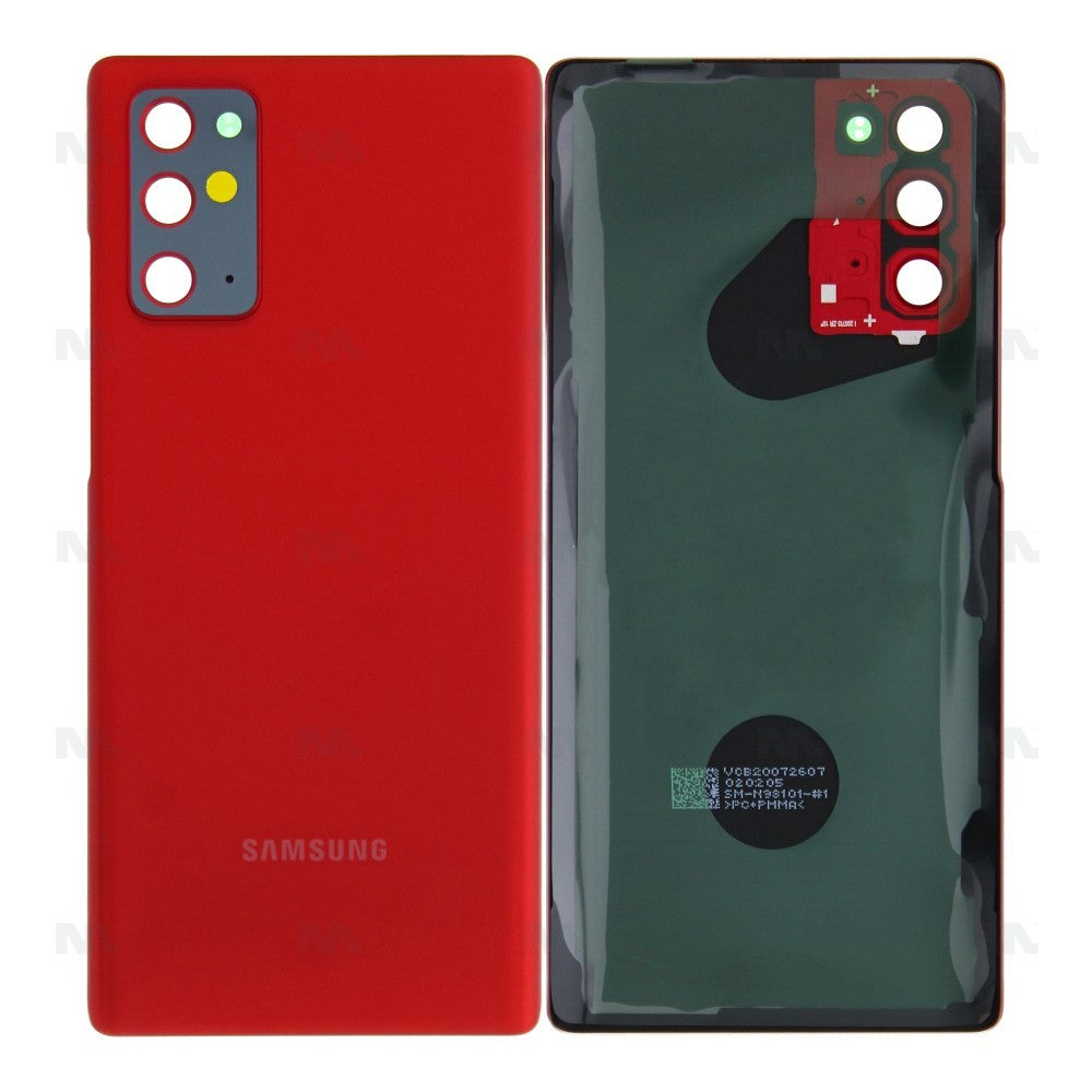 Samsung Galaxy Note 20 N980F Back Cover With Lens Mystic Red OEM