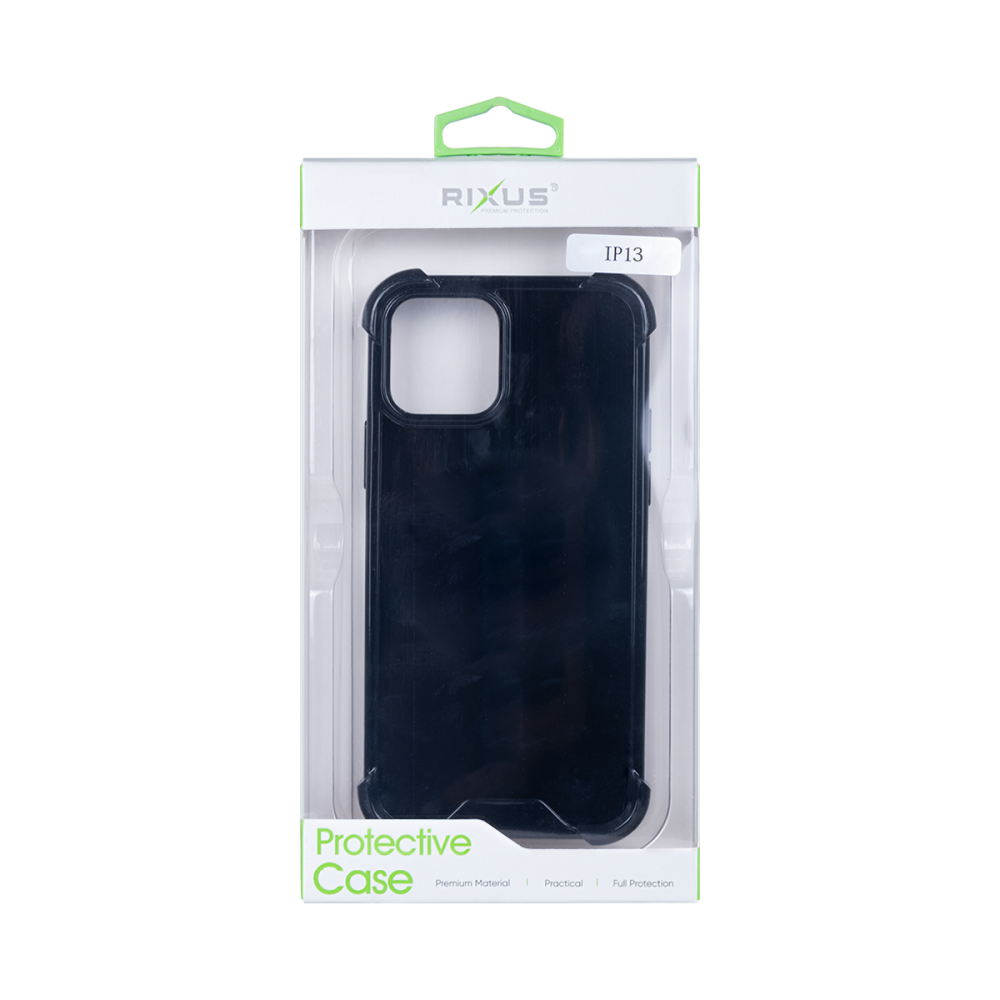 Rixus Anti-Burst Case For Apple iPhone 13 Black