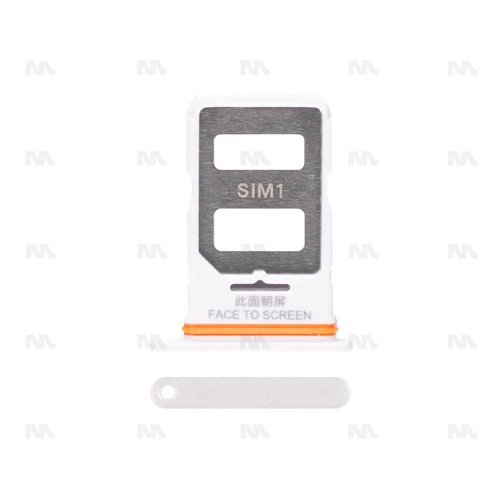 Xiaomi Poco X6 Sim Card Holder White OEM