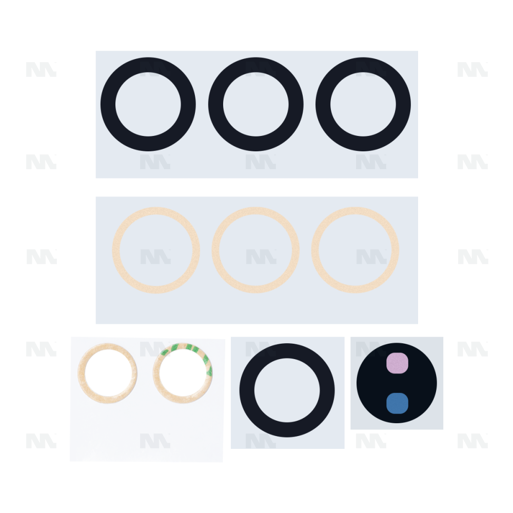 Samsung Galaxy S22 Ultra S908B Lens Cover Set (5pcs) Compatible