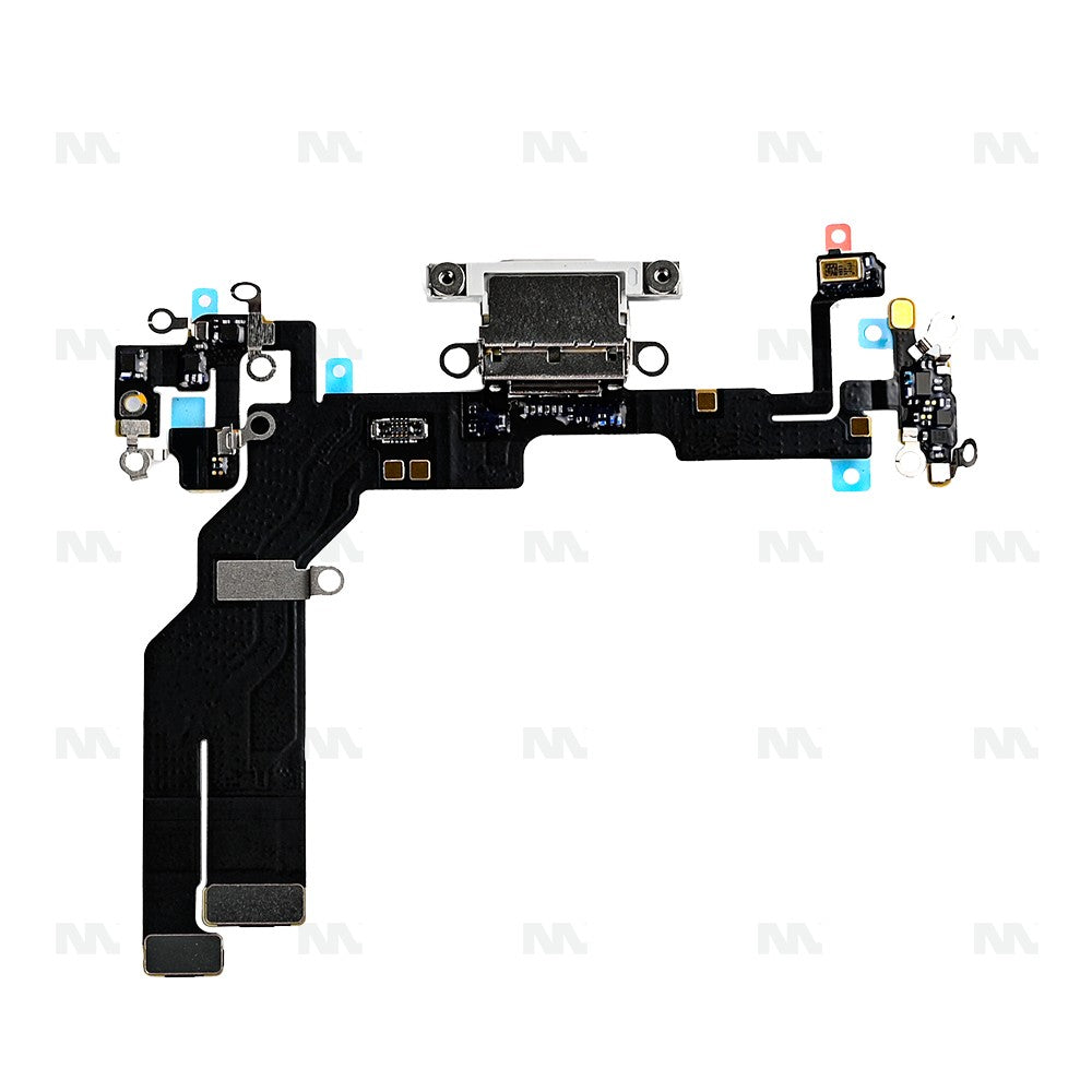 For Apple iPhone 16e System Charging Flex White Pulled