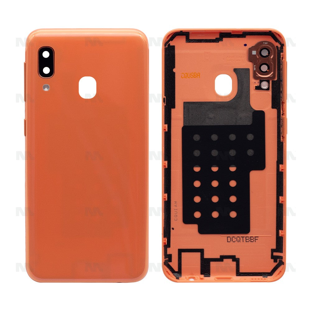 Samsung Galaxy A20e A202F Back Cover With Lens Coral OEM