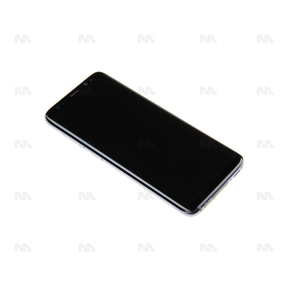 Samsung Galaxy S8 G950F Display and Digitizer With Frame Orchid Gray Service Pack