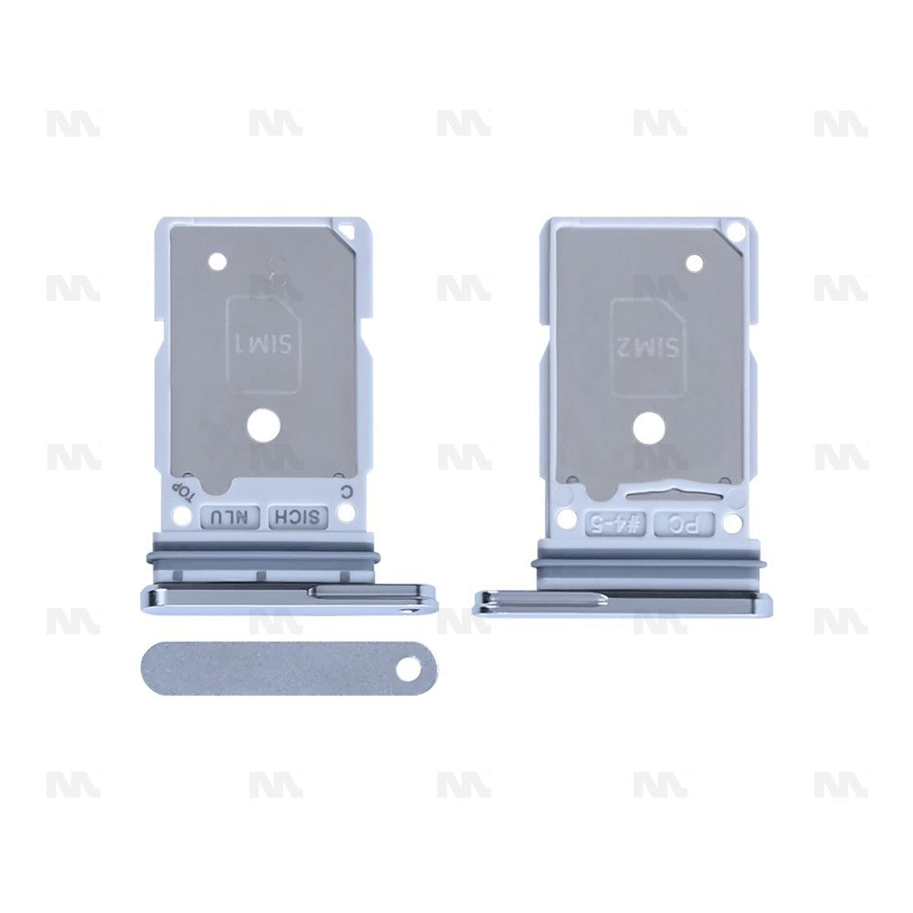 Samsung Galaxy S25 Ultra S938B Sim Card Holder Titanium White Silver OEM