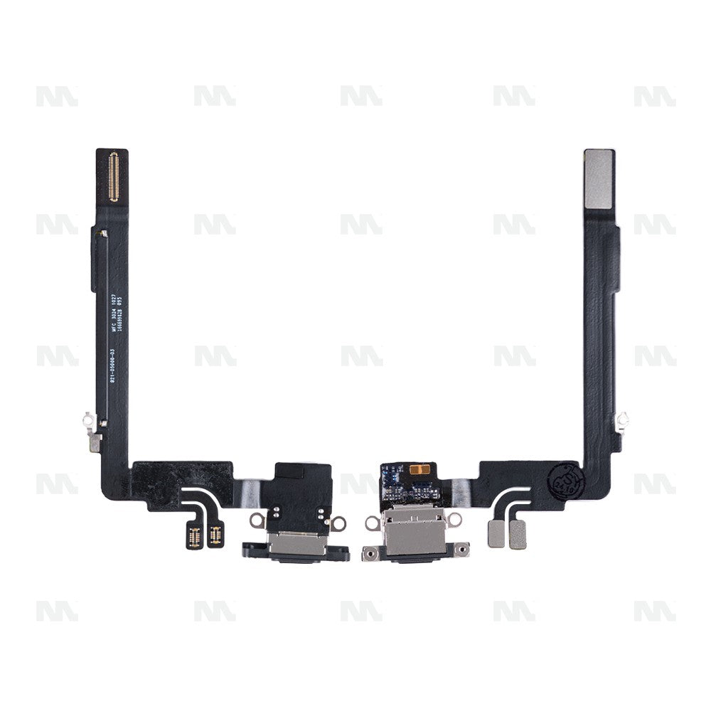 For Apple iPhone 16 Pro Max System Charging Flex Black Titanium Pulled