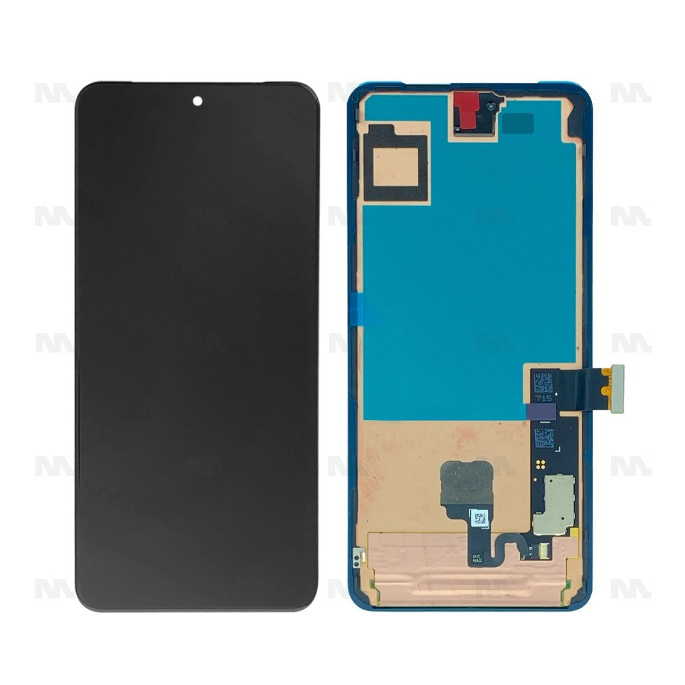 Google Pixel 8 Pro Display And Digitizer Without Frame Black Service Pack