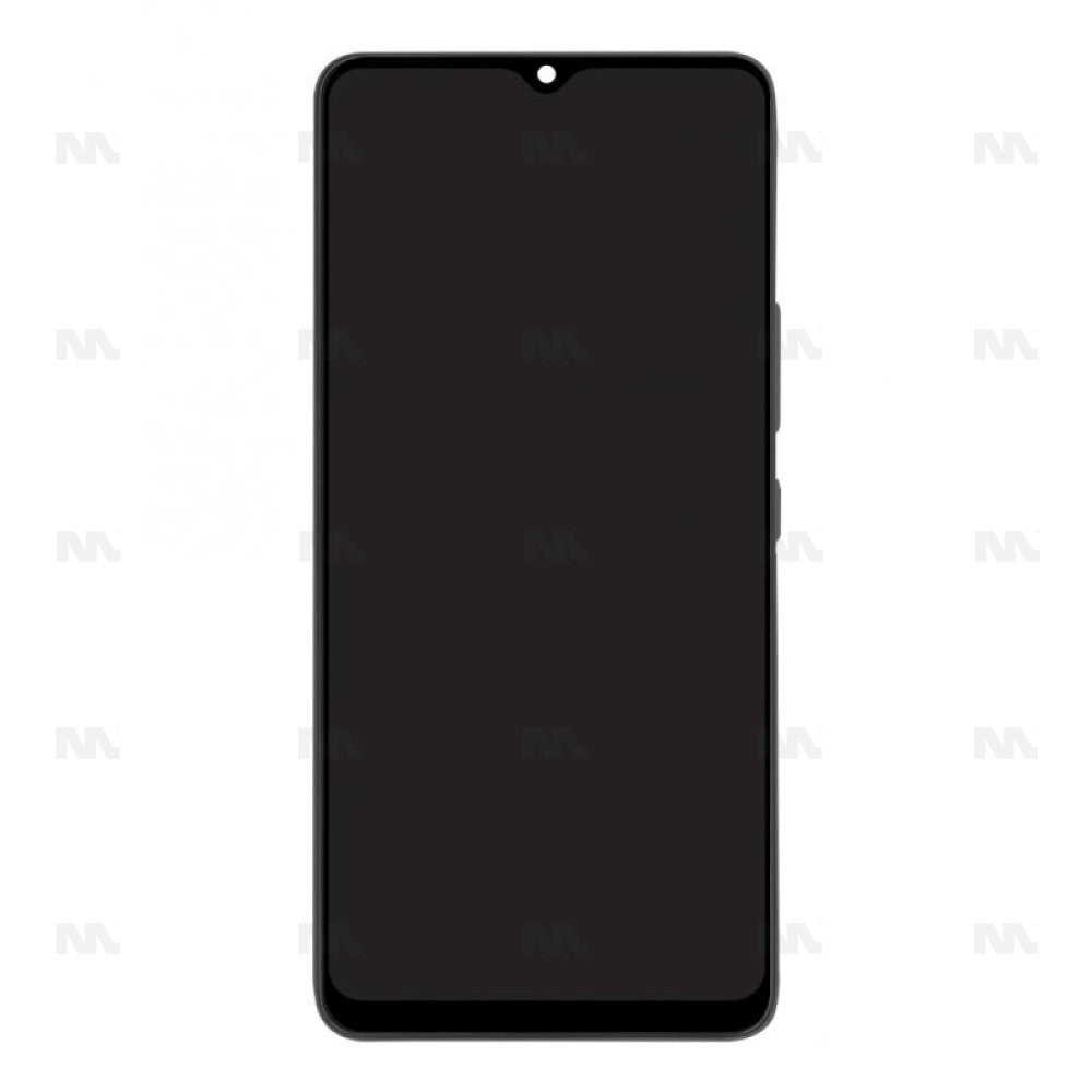 Samsung Galaxy A22 A225F Display And Digitizer With Frame Black Soft-OLED