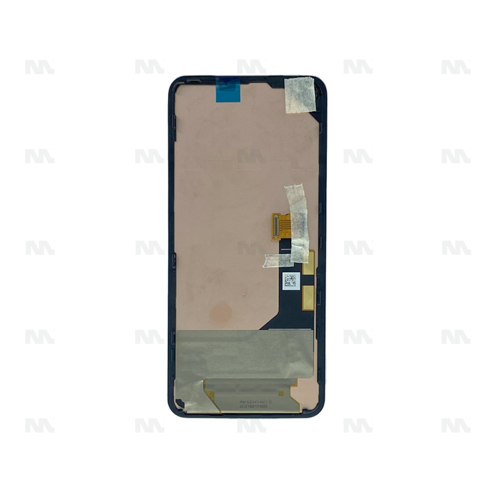 Google Pixel 5A 5G Display And Digitizer Without Frame Black Service Pack