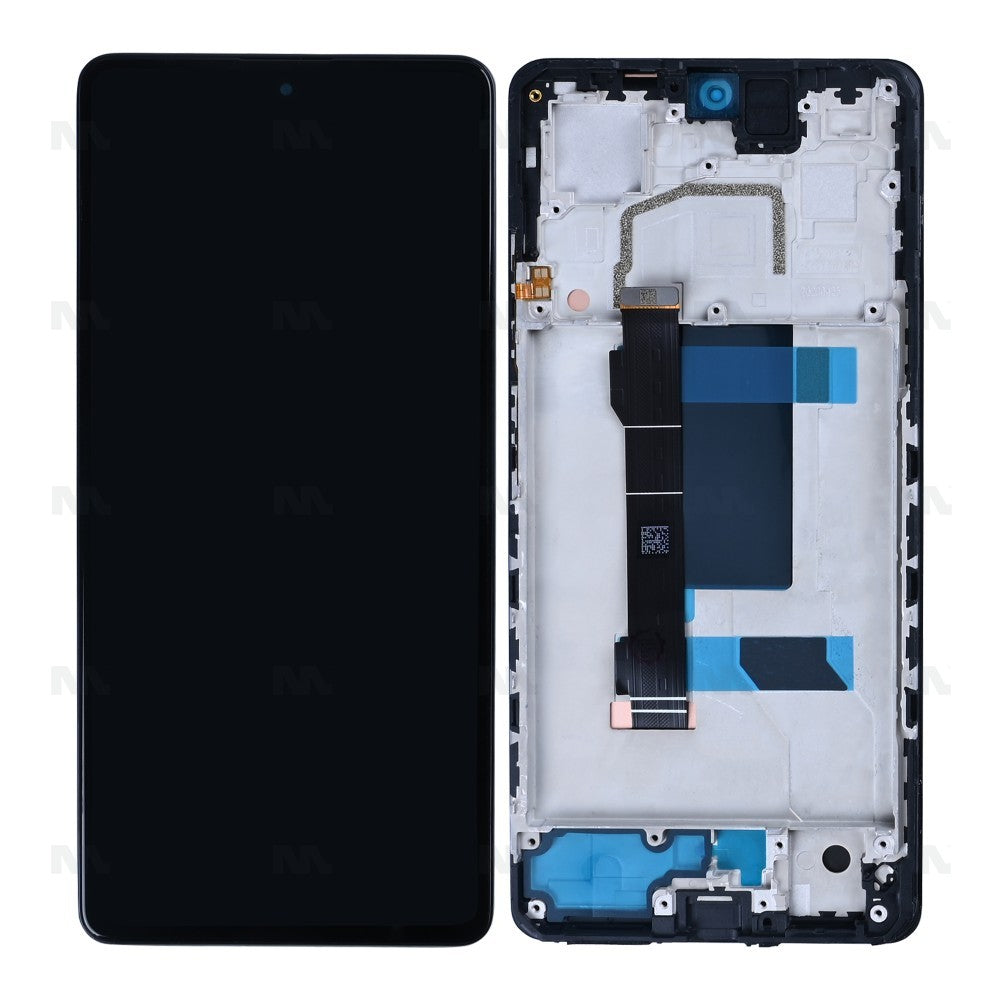 Xiaomi Redmi Note 12 Pro 5G (22101316C) Display And Digitizer With Frame Black OEM