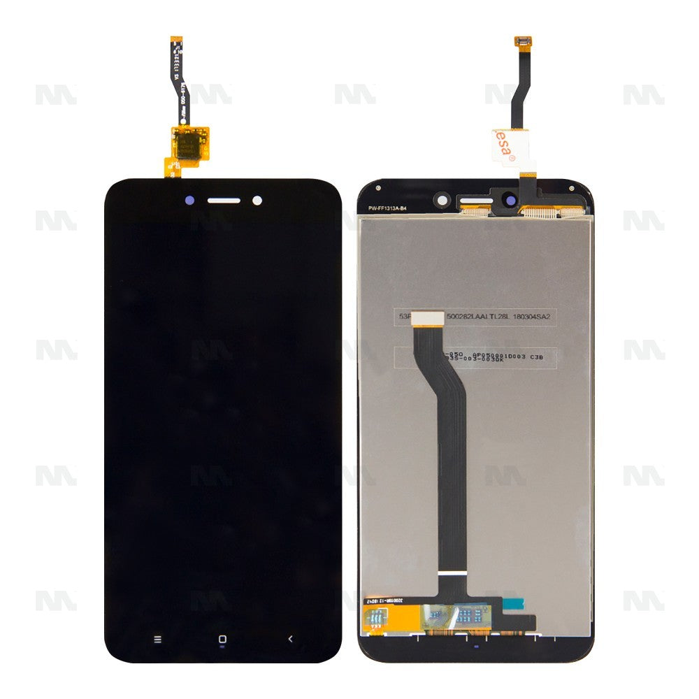 Écran et Digitizer Xiaomi Redmi 5A Sans Cadre Noir Pièce de Rechange OEM