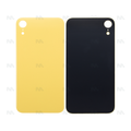For Apple iPhone XR Back Glass, Enlarged Camera Frame Yellow Compatible