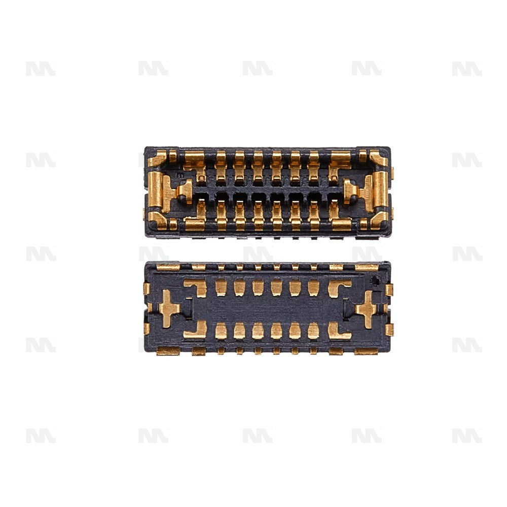 Conector Flex FPC Botão de Energia iPhone 16 Pro e 16 Pro Max (12 Pinos) Peça de Reposição