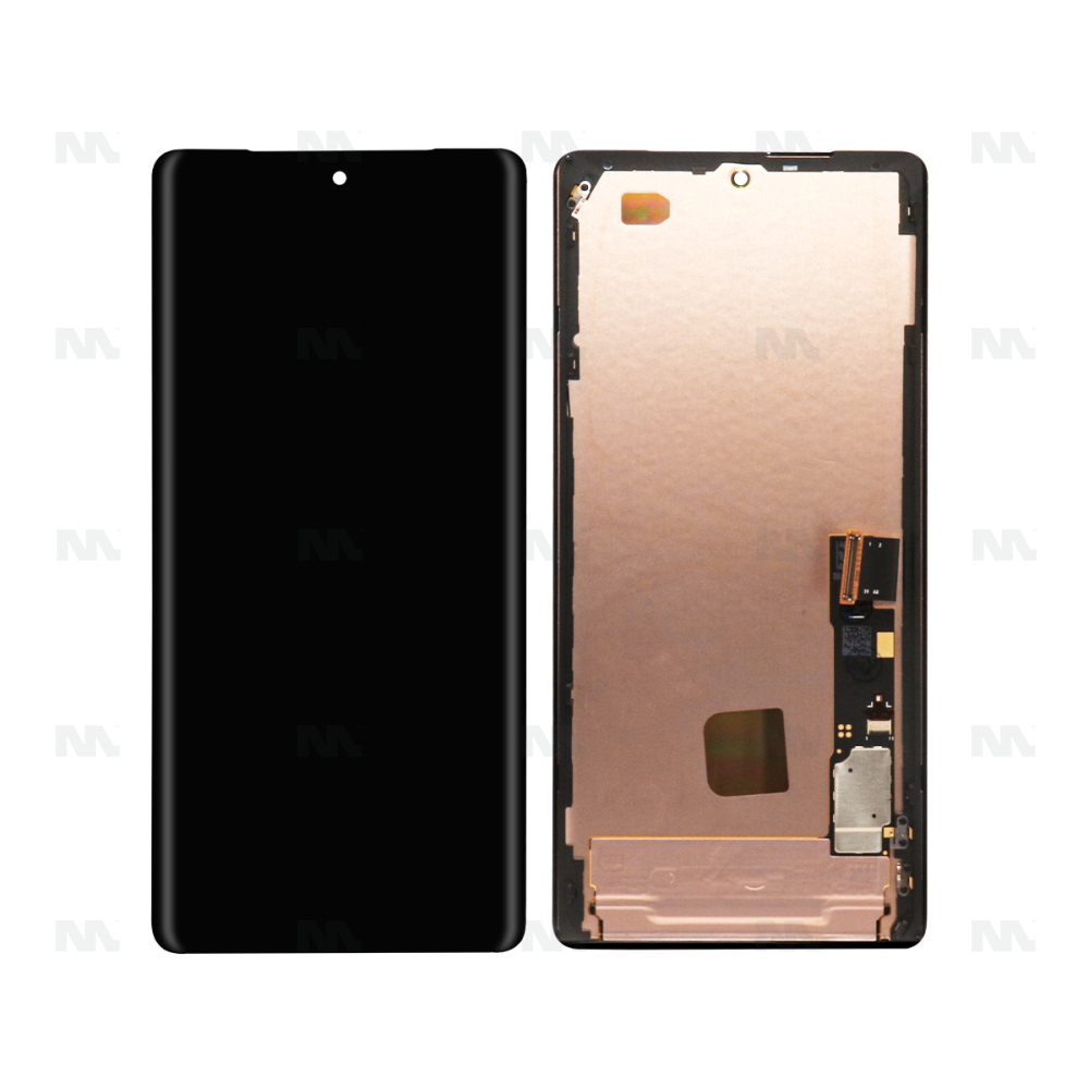 Google Pixel 7 Pro Display And Digitizer Without Frame Black Pulled